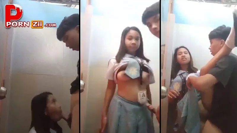 คลิปหลุด นักเรียน ตั้งกล้องเย็ด แอบเย็ดกันในห้องน้ำ ถกเสื้อโชว์เนินนมสวยๆ พร้อมแอ่นหีให้ เย็ดมันส์ ผู้ชายเงี่ยน ซะด้วย ซอยหี ไม่ยั้งเลย