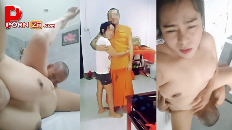 คลิปหลุดพระ กำลังเป็นข่าว หลอกเย็ดสาวอวบ พาเข้าลัทธิ บอกเป็นการต่ออายุขัย จับแก้ผ้าเปิดนมใหญ่ๆ เลียหี นอนคราง