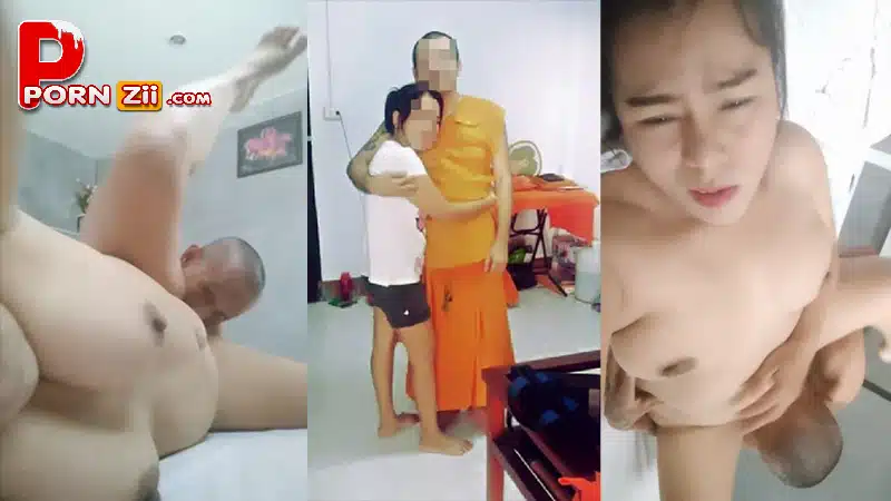 คลิปหลุดพระ กำลังเป็นข่าว หลอกเย็ดสาวอวบ พาเข้าลัทธิ บอกเป็นการต่ออายุขัย จับแก้ผ้าเปิดนมใหญ่ๆ เลียหี นอนคราง