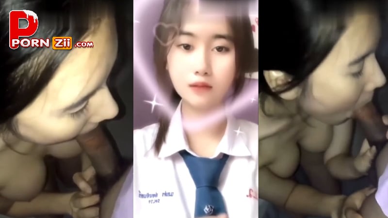 คลิปหลุดนักเรียนไทย หีม.ต้น แต่นมใหญ่ระดับมหาลัย หุ่นโคตรแจ่ม นั่งโม๊คควยให้แฟนอย่างฟิน เลียเสียว แตกคาปาก เด็ดสุดๆ